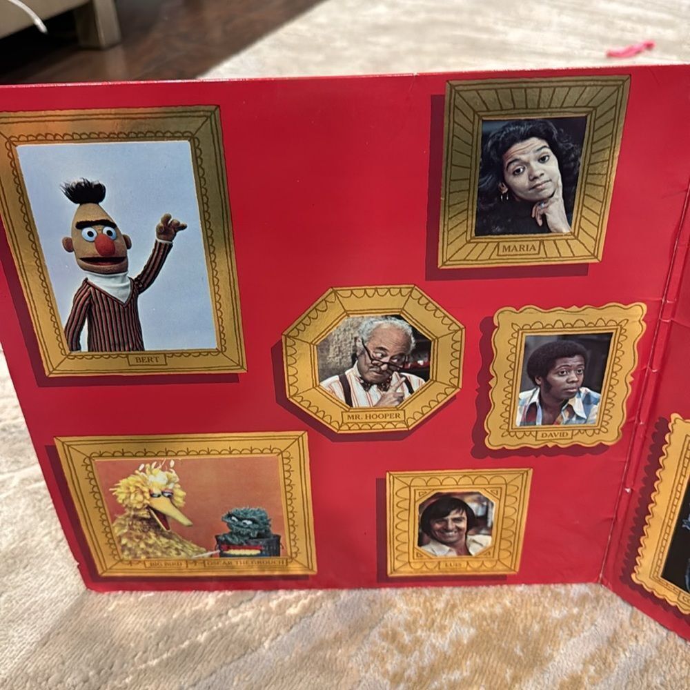 Vintage Jim Henson Muppets Sesame Street GOLD 2 LP RECORD SET CTW 79001 - Picture 3 of 8